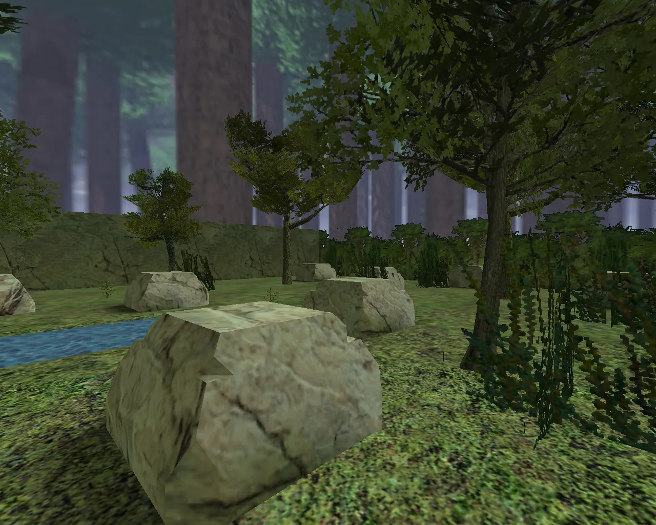 Скриншот  Карта «1hp_waterfall» для CS 1.6: режим ножей, баланс сторон, точки и оптимизация под FPS