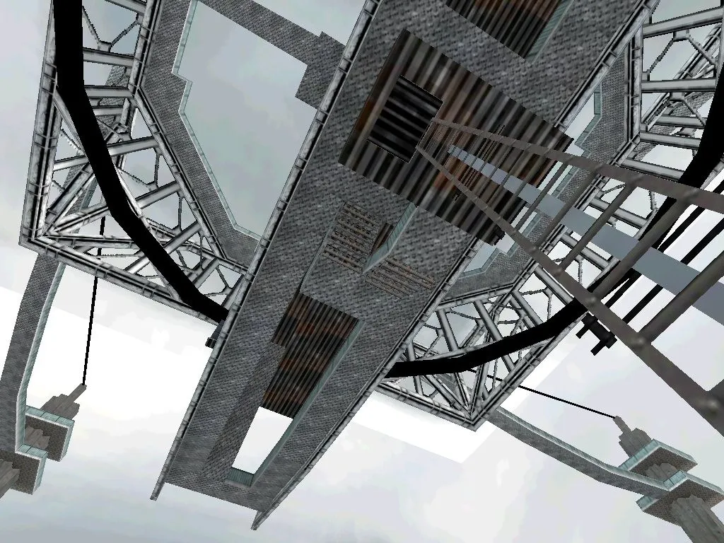 Скриншот  Карта «ge_cradle_battle» для CS 1.6: Тактические элементы и баланс