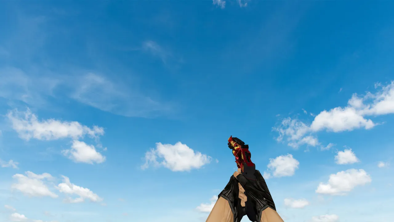 Скриншот Модель R8 Revolver Dragon Soul для CS 1.6 - Четкость и Стиль