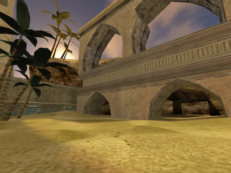 Скриншот  Карта de_samoa для CS 1.6: Тактика и секреты