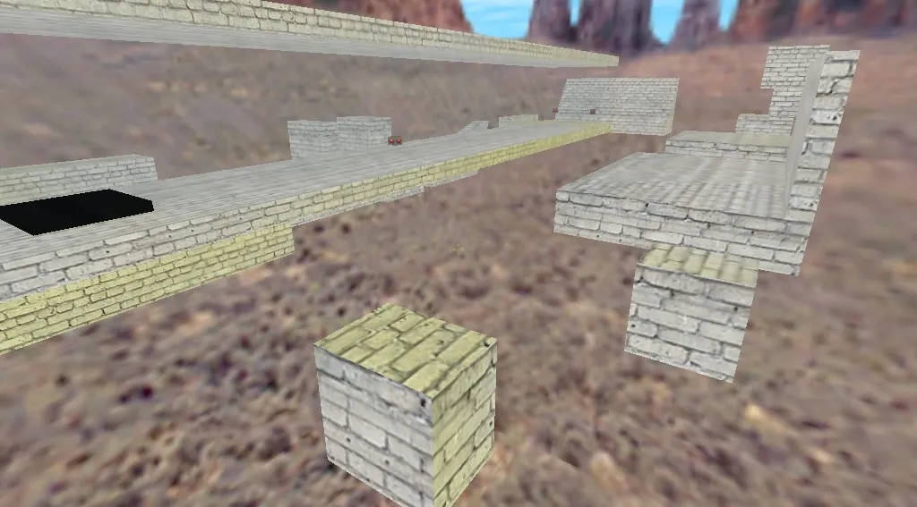 Скриншот Карта «deathrun_clarion_short» для CS 1.6