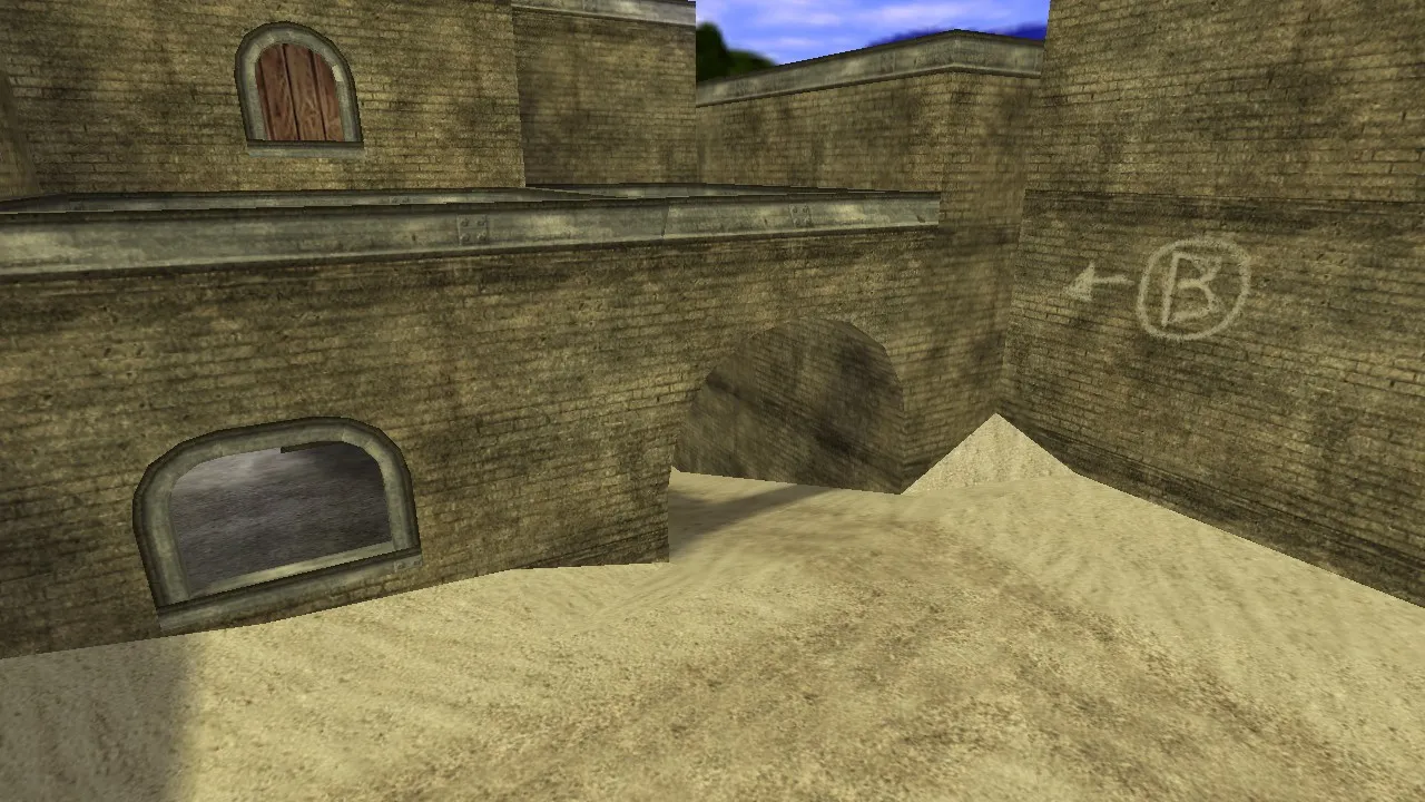 Скриншот Карта de_telos2v4 для CS 1.6: Баланс и Тактика