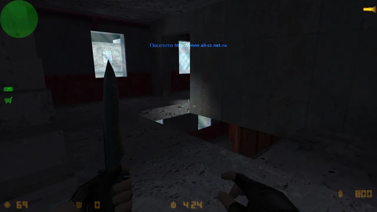 Скриншот  de_desolated карта для CS 1.6: баланс сторон, точки, .nav для ботов и оптимизация wpoly/epoly