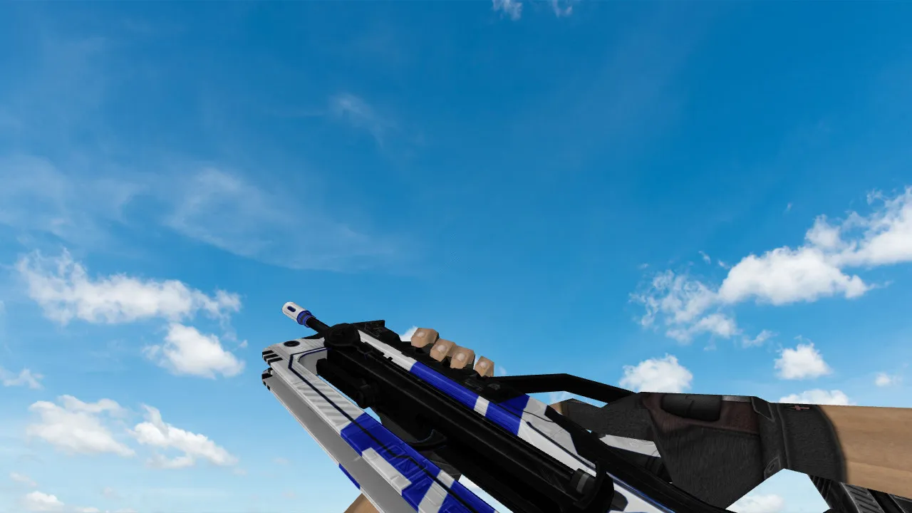 Скриншот Модель «Famas Gekko» для CS 1.6 - Качественные текстуры и анимация