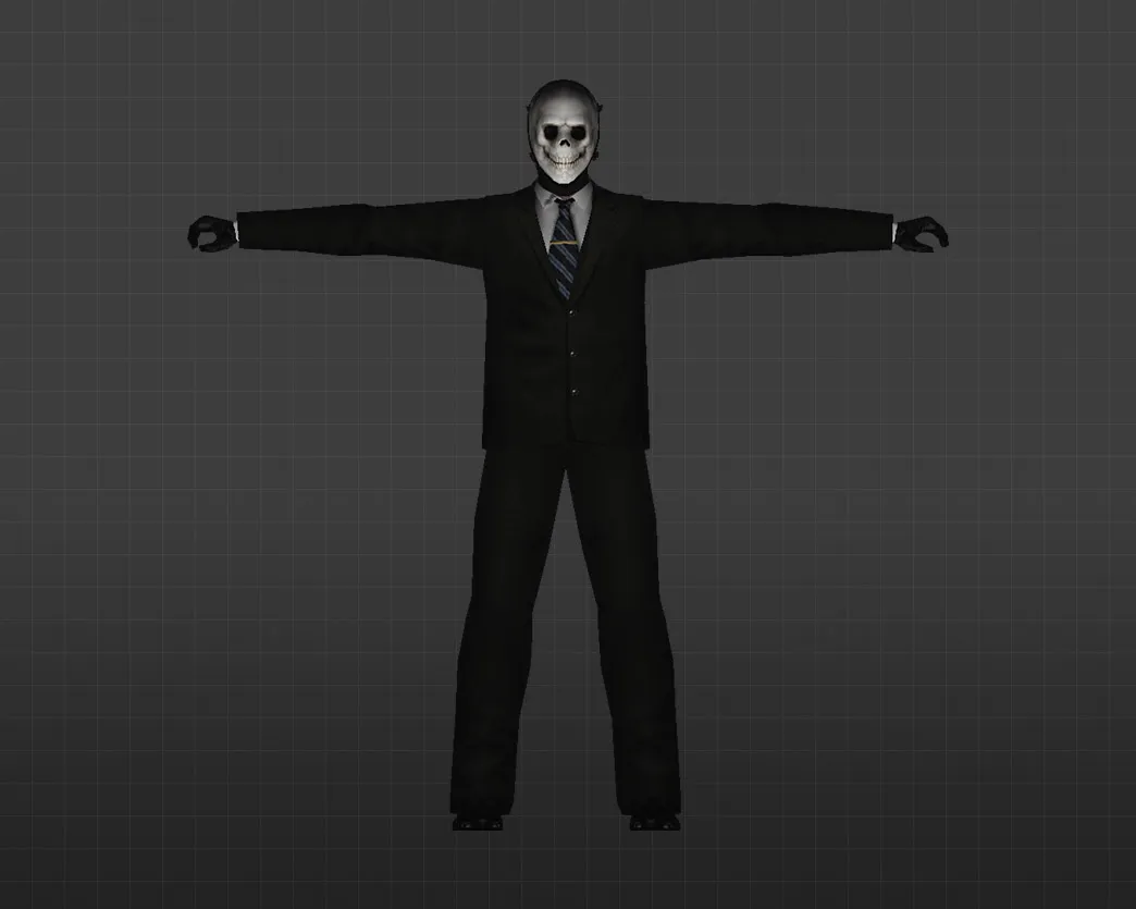 Скриншот Модель «Грабитель банков» для CS 1.6 - Уникальный скин для твоего персонажа