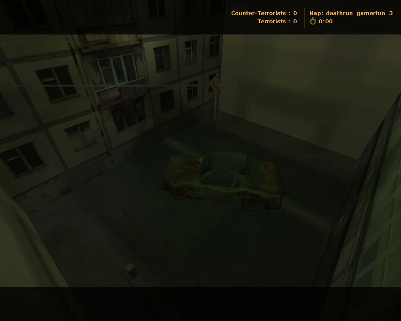 Скриншот  deathrun_gamerfun_3 для CS 1.6: тайминги ловушек, точки за CT/T, оптимизация и .nav для ботов