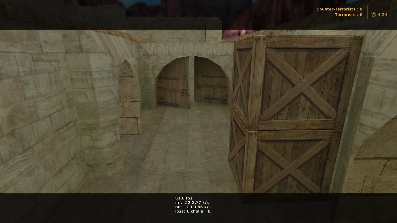 Скриншот  de_brothers карта для CS 1.6: тактика за CT и T, точки контроля, .nav и оптимизация wpoly/epoly