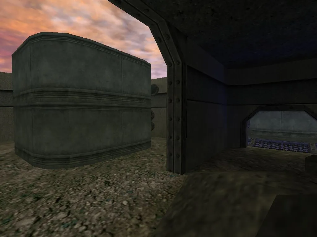 Скриншот  Карта de_sector для CS 1.6 – Тактика и особенности