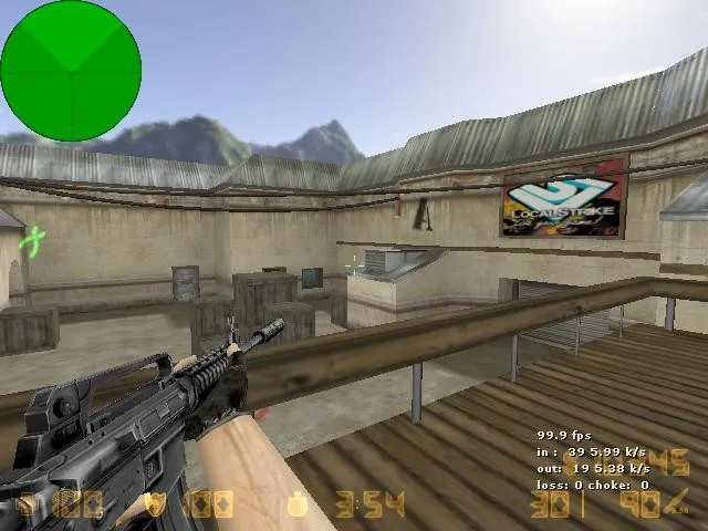 Скриншот  Карта de_localstrike для Counter-Strike 1.6: тактика и особенности