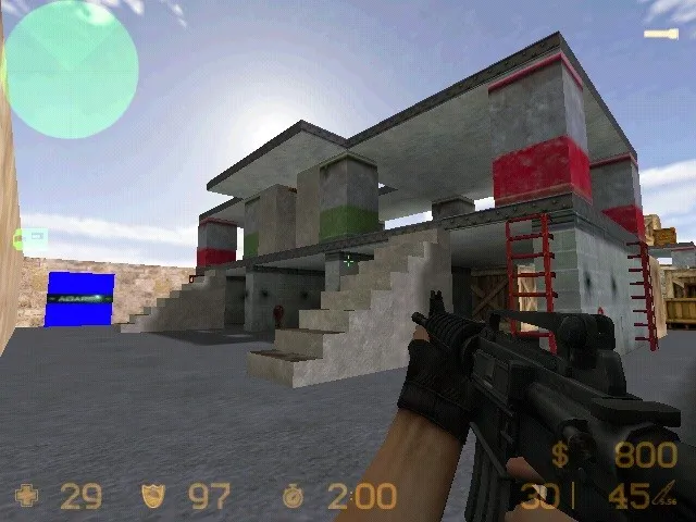 Скриншот Карта wo_fight для CS 1.6 — тактика и особенности