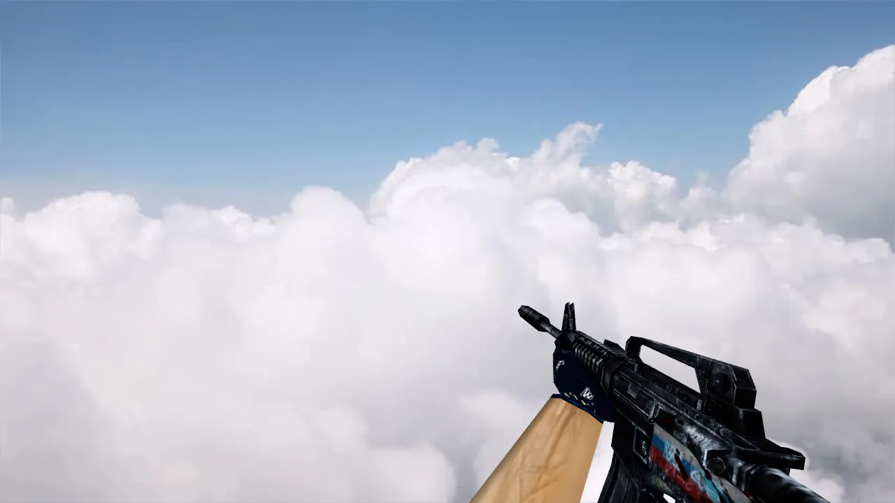 Скриншот  Пак моделей оружия KoT3 Weapon Pack для CS 1.6: v_/p_/w_ модели, звуки, анимация осмотра, текстуры и настройка