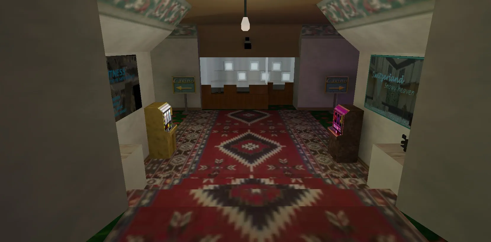 Скриншот  de_casino для CS 1.6: обзор карты, точки, баланс сторон, .nav и оптимизация wpoly/epoly