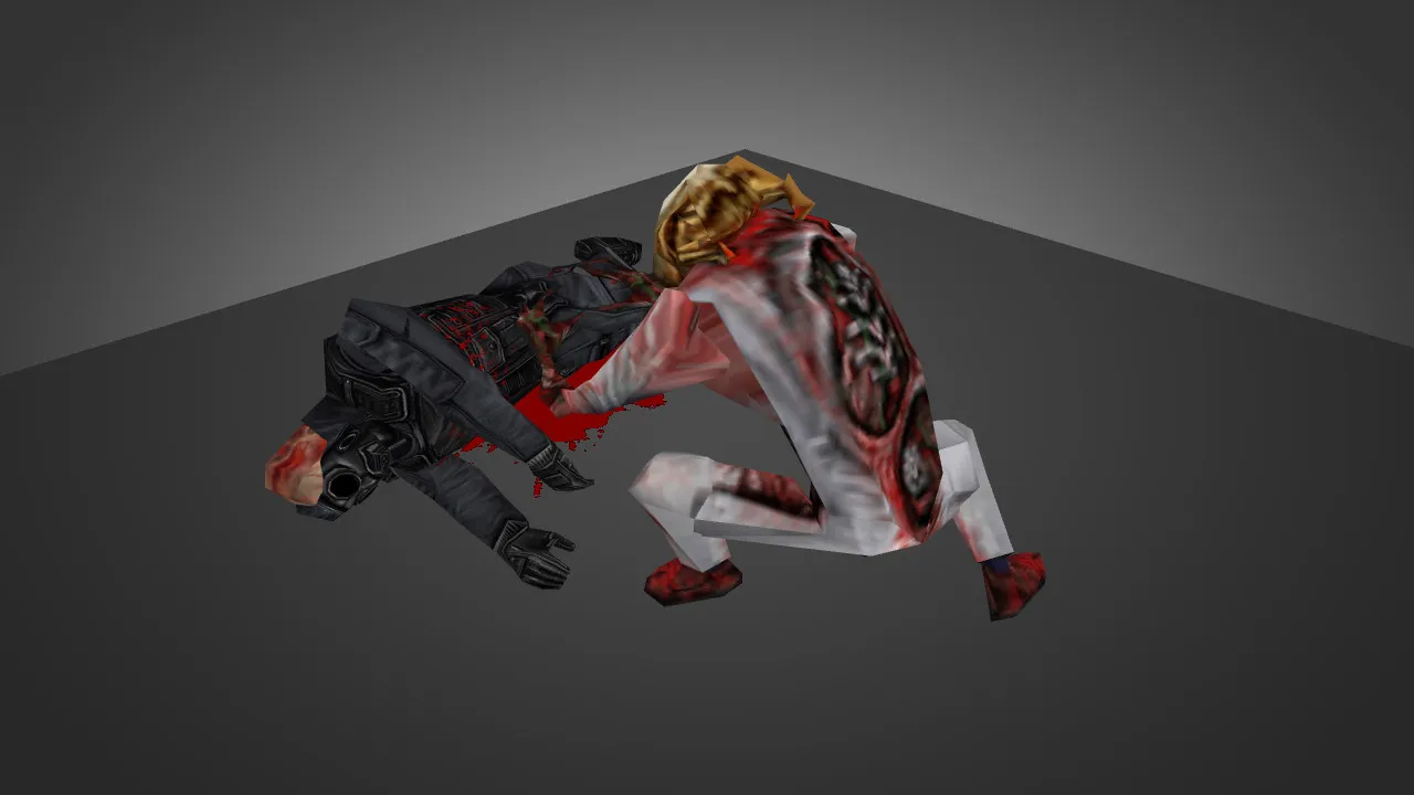 Скриншот Модель «Eating Zombie for Chicken» для CS 1.6 - Уникальный скин