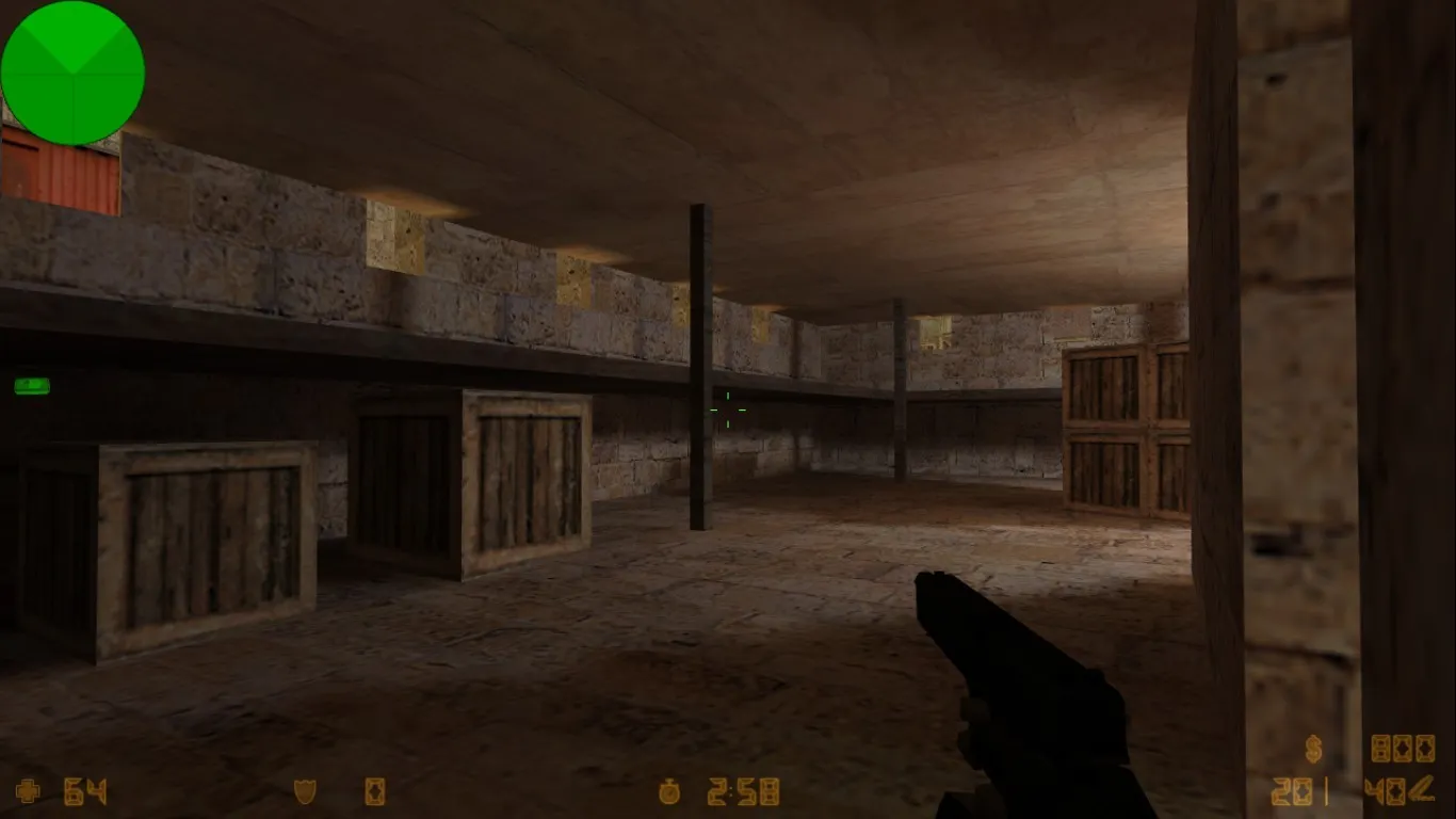 Скриншот  Карта de_hungun_dust3 для CS 1.6 - Тактическое превосходство