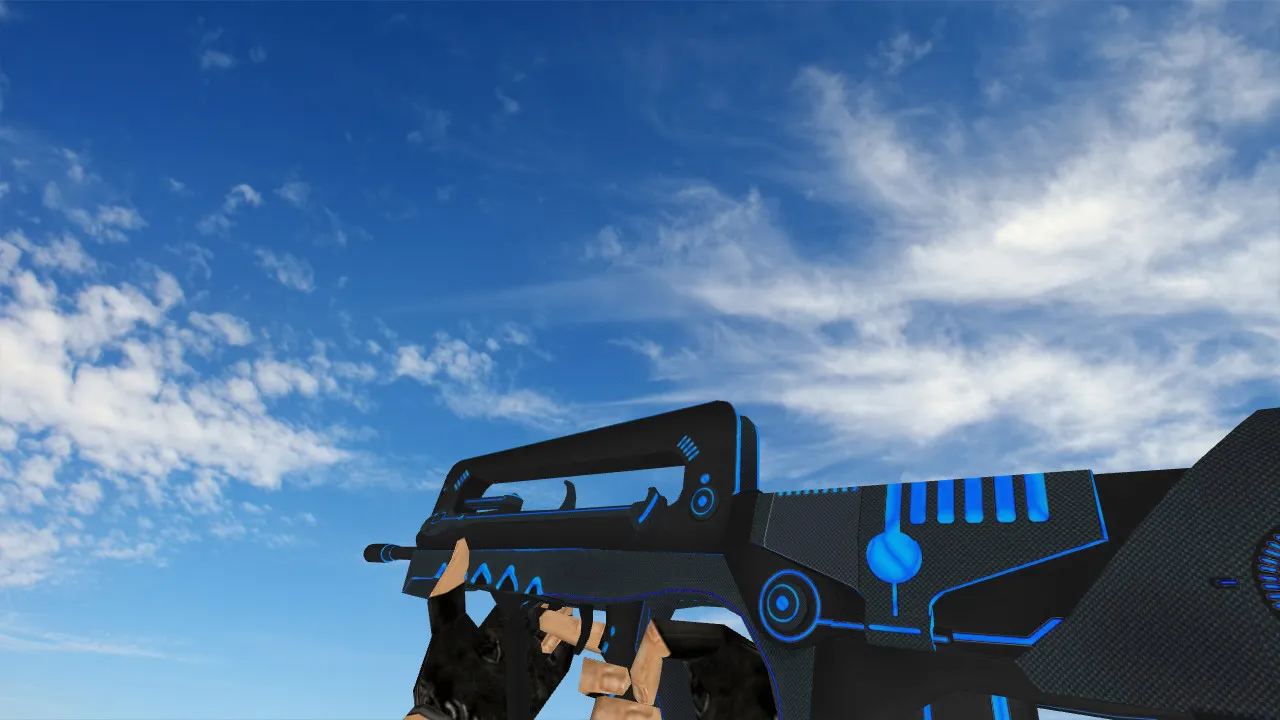 Скриншот Модель «Famas Plasmax» для CS 1.6 - Скачай и играй