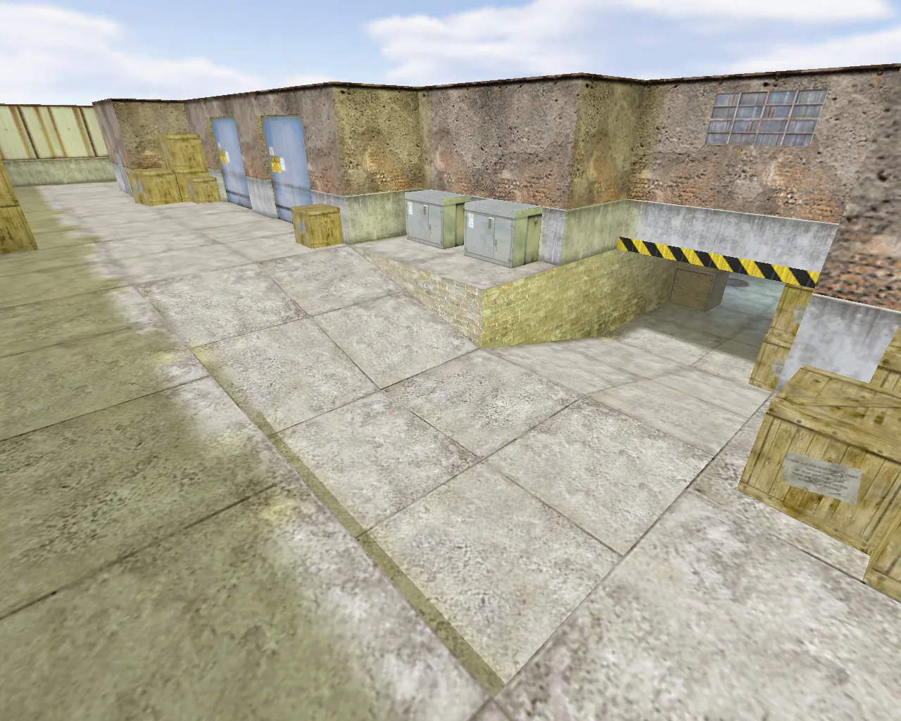 Скриншот  de_cpl_mill для CS 1.6: карта, тактика, точки, .nav и оптимизация wpoly/epoly