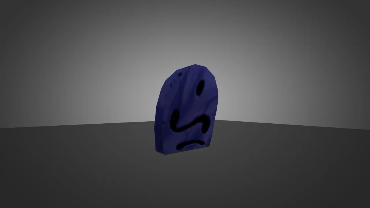 Скриншот Модель «Worms Gravestone» для CS 1.6 - Уникальный скин для игроков