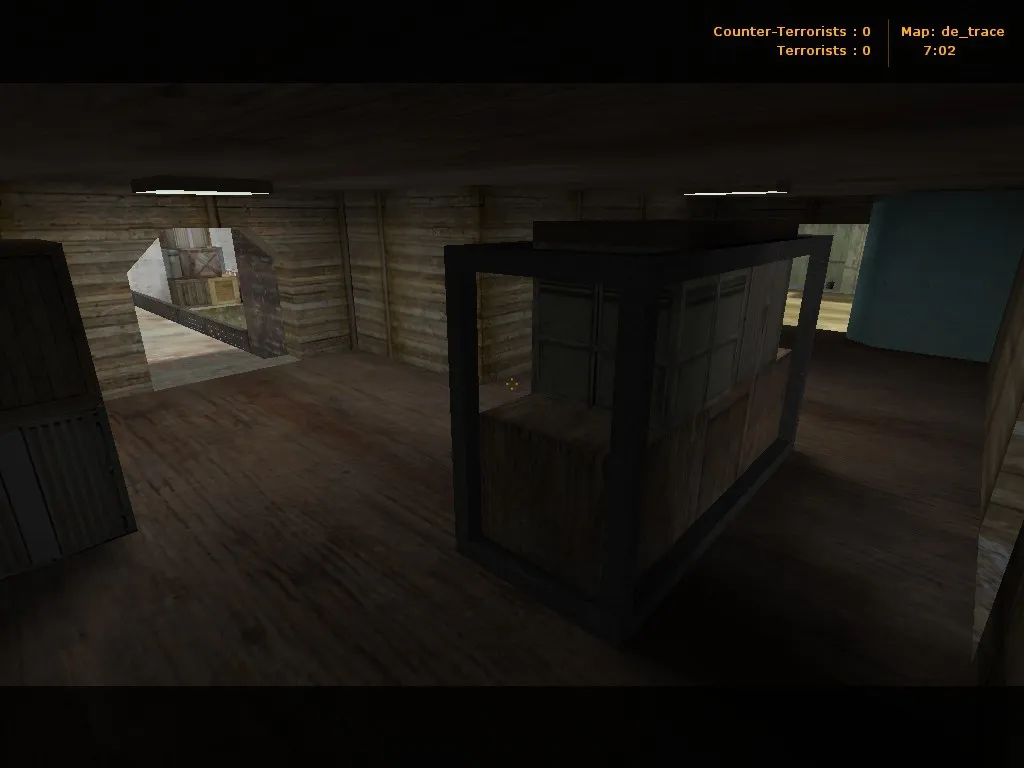 Скриншот  Карта de_trace для CS 1.6: тактики, баланс и оптимизация