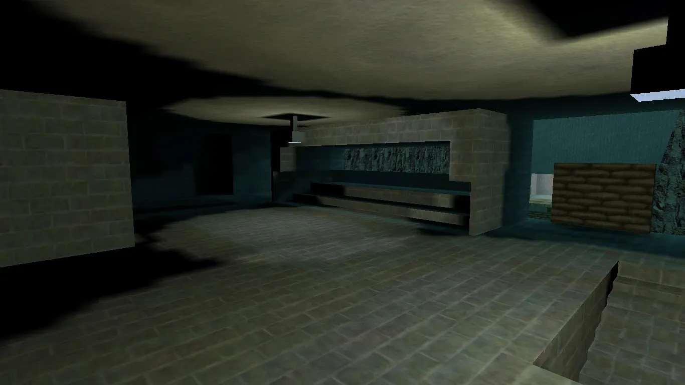 Скриншот Карта de_1on1 для CS 1.6: тактика 1v1, точки, .nav для ботов, оптимизация wpoly/epoly