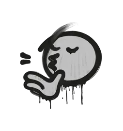 Скриншот Граффити «Поцелуй шефа» для CS 1.6 – Уникальный стиль и выразительность