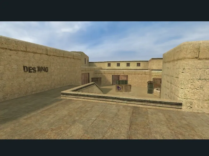 Скриншот Карта «de_destino» для CS 1.6