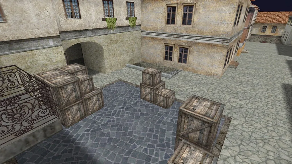 Скриншот  Карта de_rebel для CS 1.6: стратегии и оптимизация