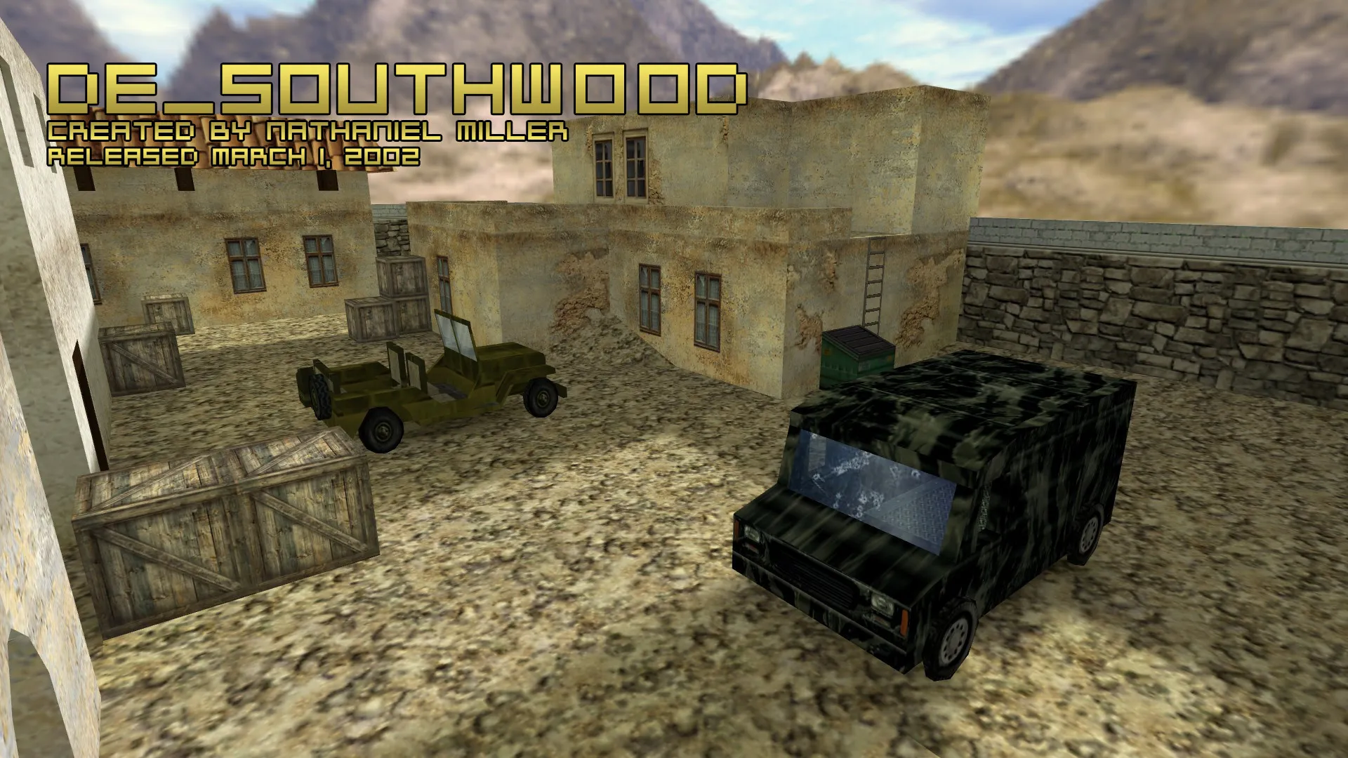 Скриншот  Карта de_southwood для CS 1.6 - Затененные тактики и новые горизонты