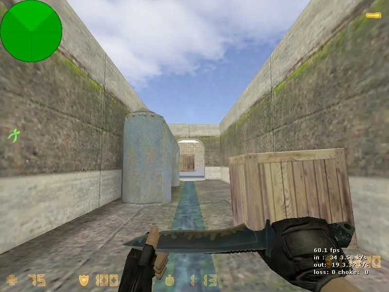 Скриншот  Карта «7lep» для CS 1.6: тактические точки, баланс сторон, .nav и оптимизация под стабильный FPS