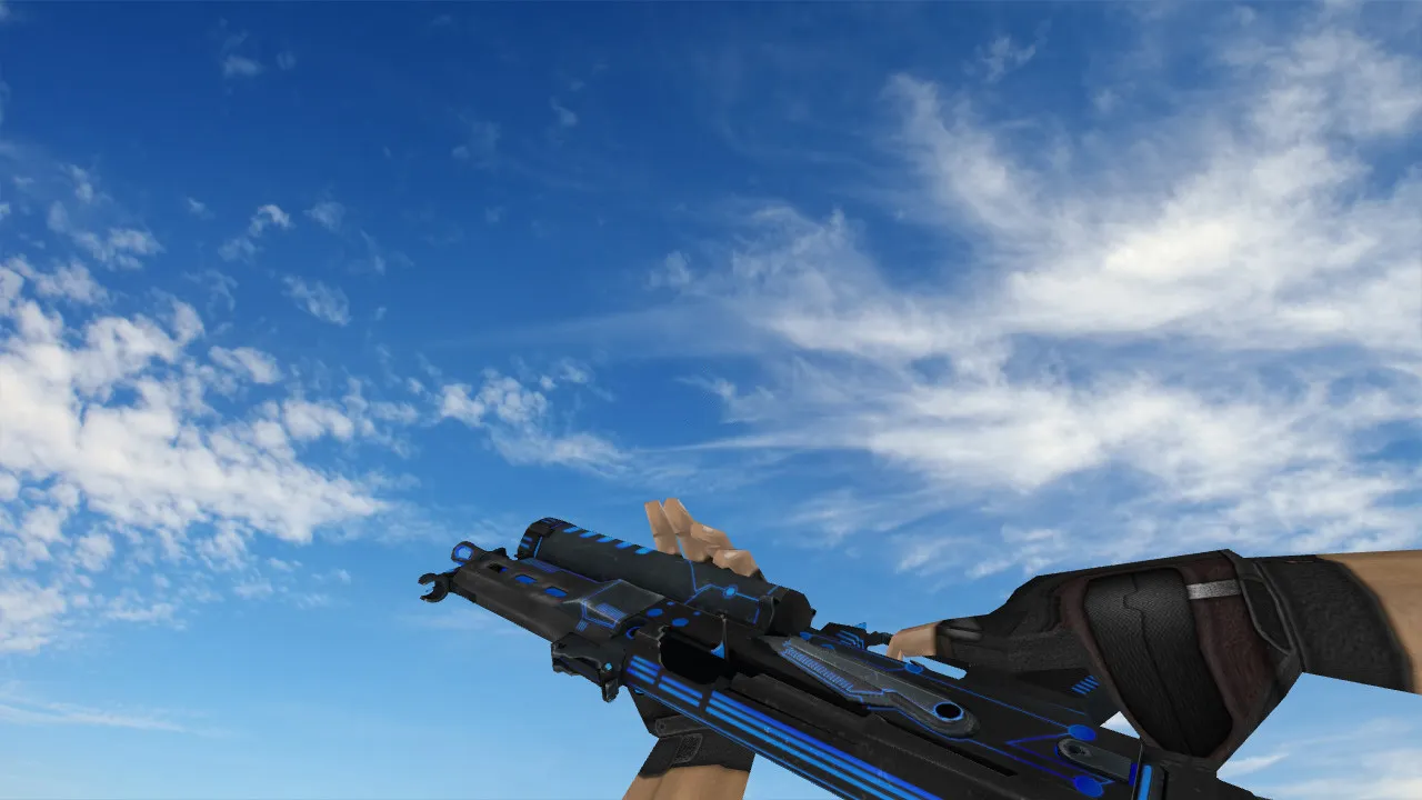 Скриншот Модель «PP-19 Bizon Plasmax» для CS 1.6 - Уникальное оружие