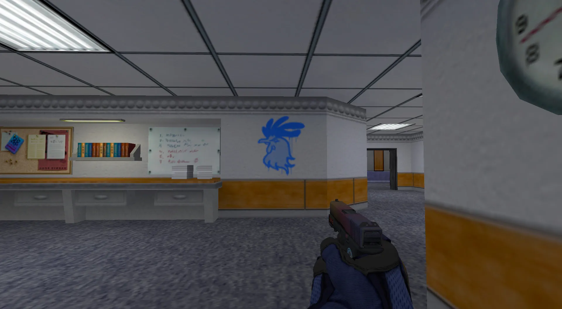 Скриншот Граффити «Задира» для CS 1.6 — Уникальный стиль от CS:GO