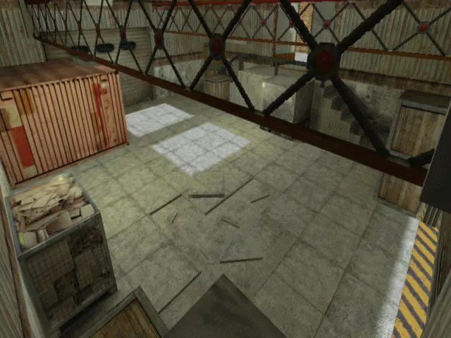 Скриншот  Карта de_zax для CS 1.6 - Тактический анализ и особенности