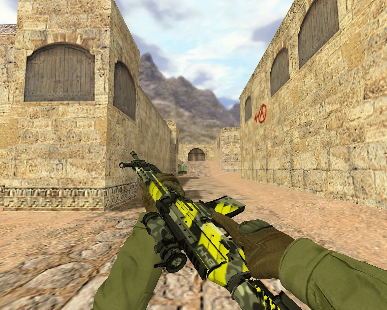 Скриншот Модель SG-553 Нервный для CS 1.6 - Скачать и Установить