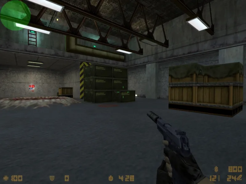 Скриншот Карта «de_lambda_bunker» для CS 1.6