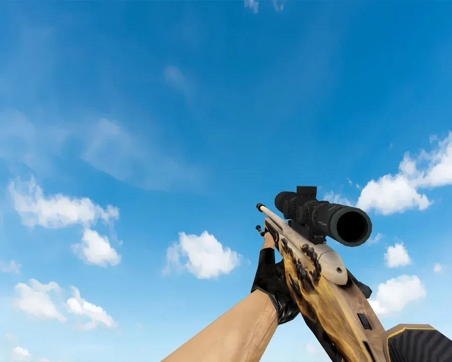 Скриншот SSG 08 | Жало смерти (Death Strike) для CS 1.6 – Модели оружия