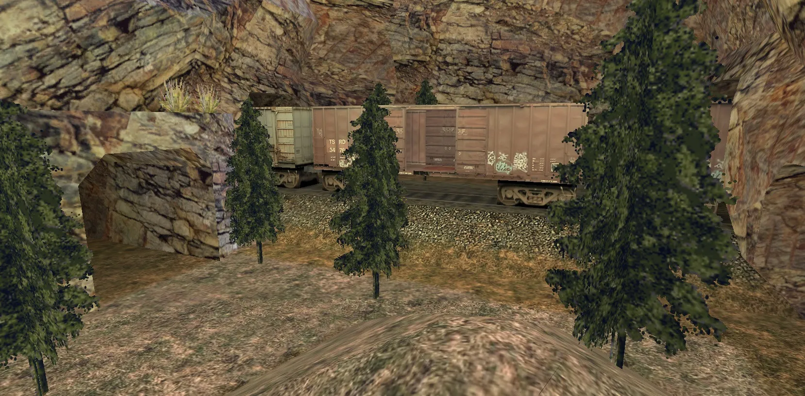 Скриншот  Карта de_meltdown для CS 1.6 - Стратегии и особенности