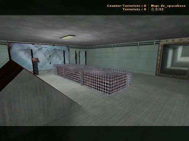 Скриншот Карта de_spacebase для CS 1.6: Тактика и особенности