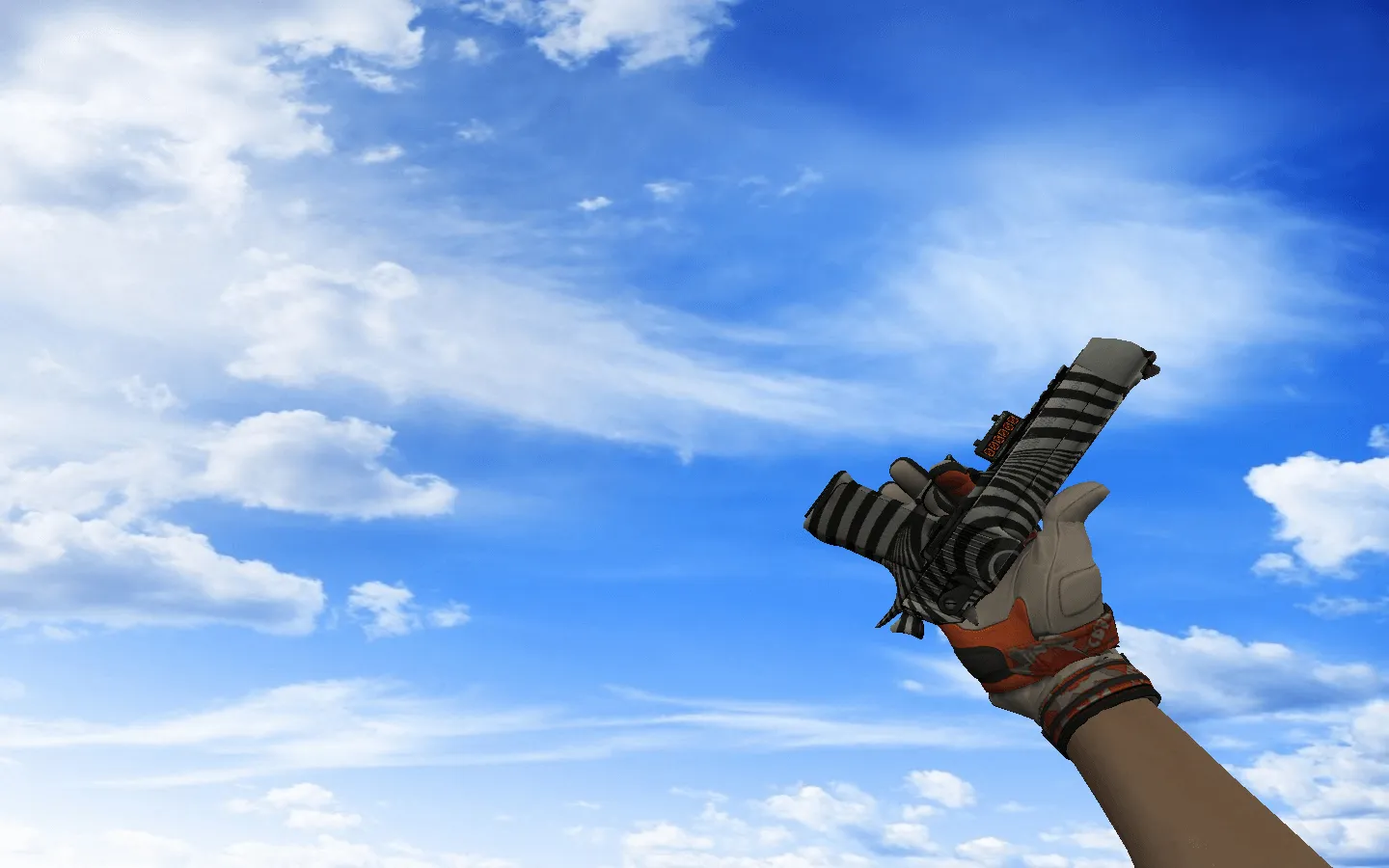 Скриншот Пак оружия CS 1.6 с мотоциклетными перчатками «БУХ!»: АК-47, AWP, DE, Glock-18, M4A4, SG 553, USP-S и ножи