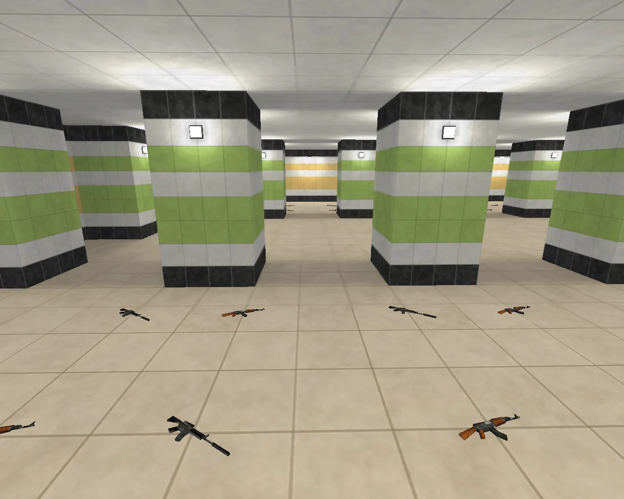 Скриншот  fy_lights2 для CS 1.6: карта FY, точки респа, тактика за CT/T и настройки для стабильного фпс