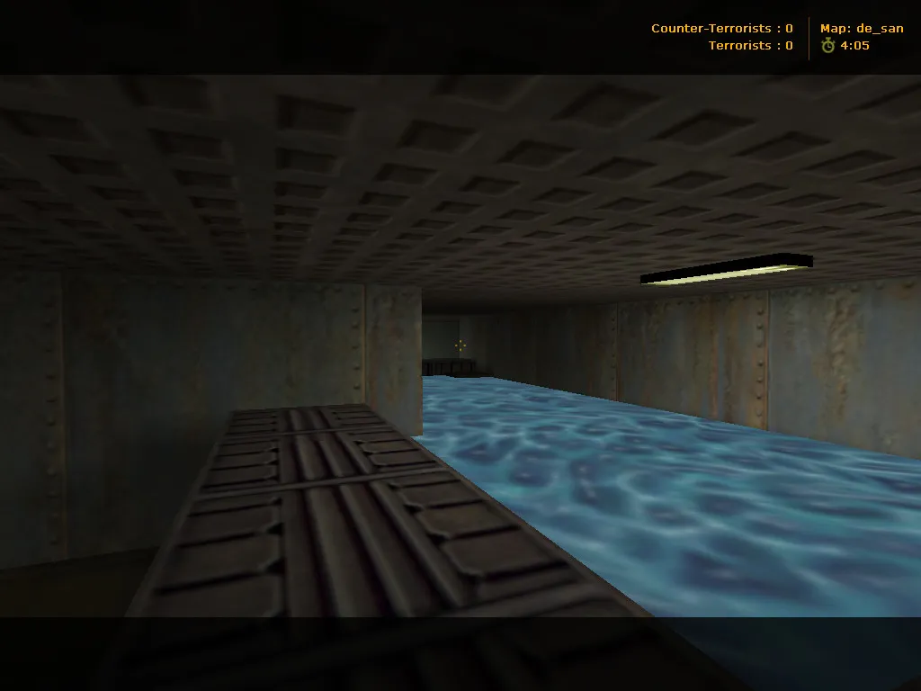 Скриншот  Карта de_san для CS 1.6: Тактический анализ и оптимизация