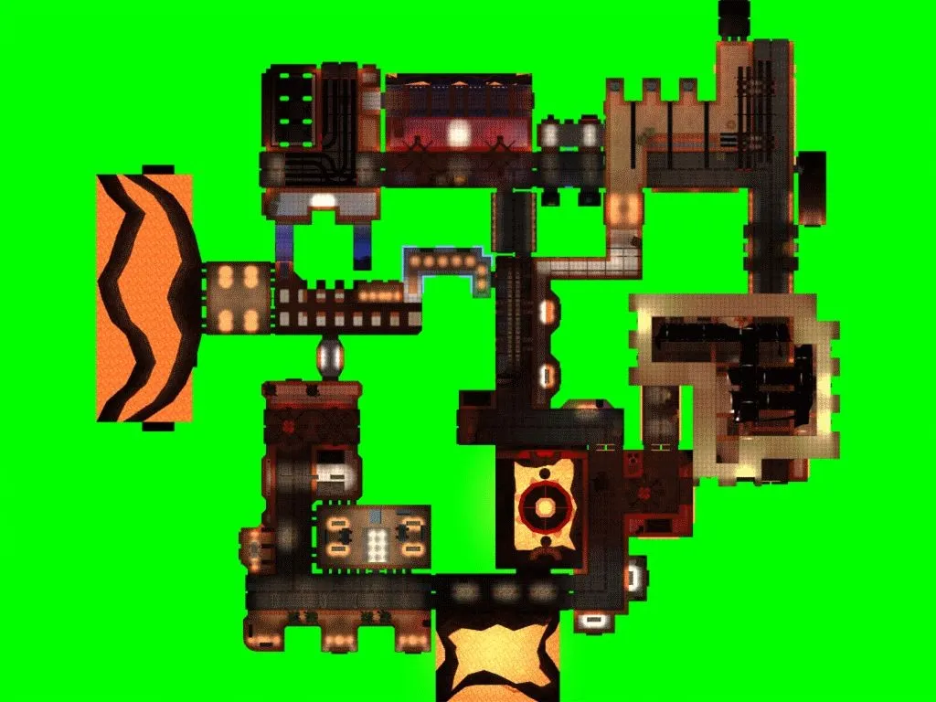 Скриншот  Карта de_retrostation для CS 1.6: Анализ и Тактика