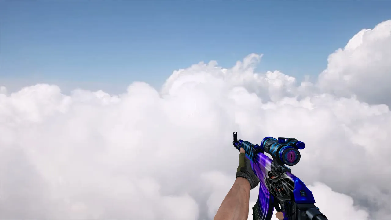 Скриншот АК-47 Devil Scope для CS 1.6 - Уникальная модель оружия