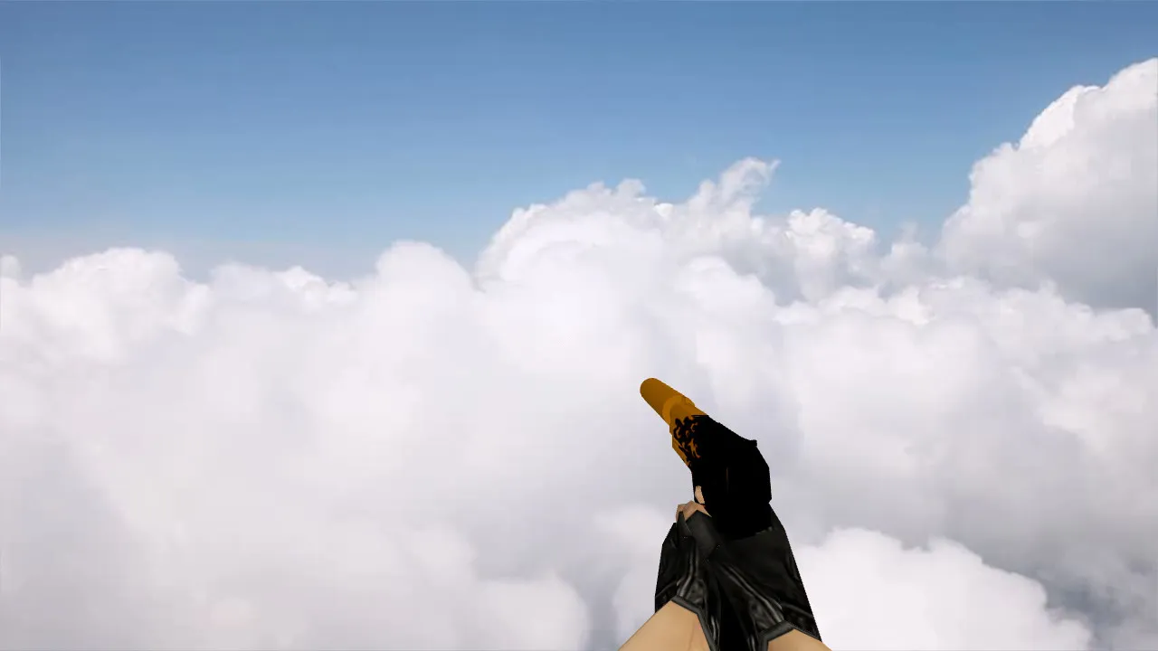 Скриншот Модель USP «Пламя» для CS 1.6 - Погружение в атмосферу игры