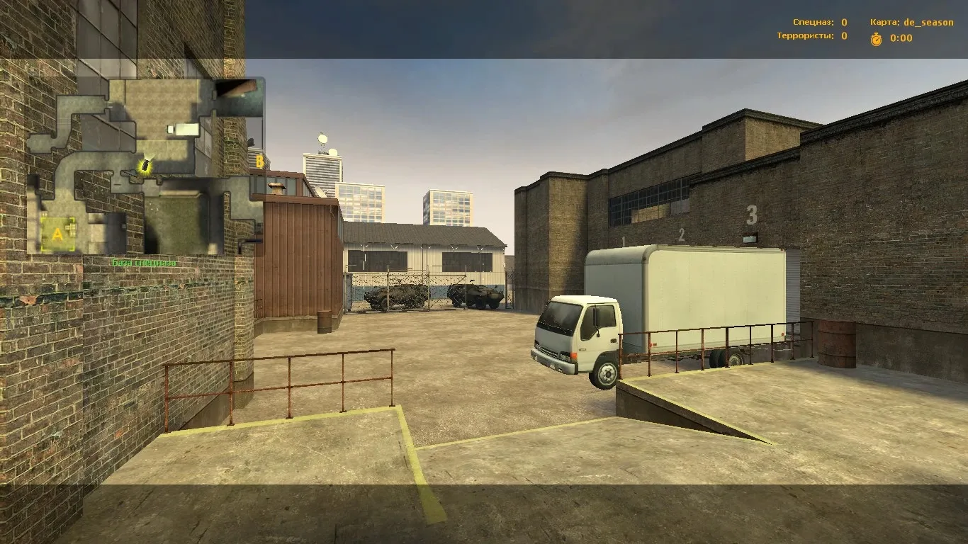 Скриншот  Карта de_season_b3 для CS 1.6 - Обзор и Тактики