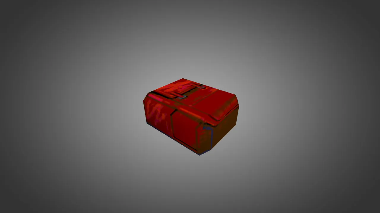 Скриншот Модель «Red Backpack» v_model для CS 1.6: звуки, анимация осмотра, текстуры и четкость в игре