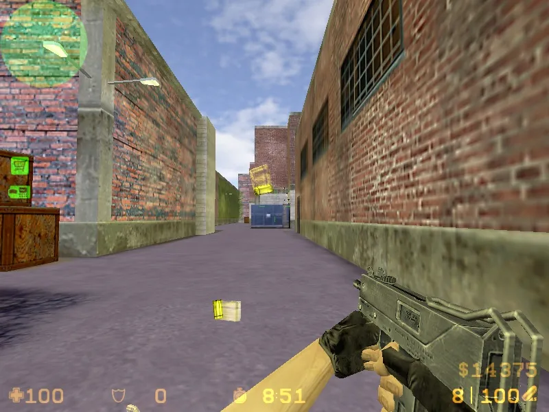 Скриншот Dinamic Shells: модель гильз для CS 1.6 с анимацией осмотра, звуками и точной графикой