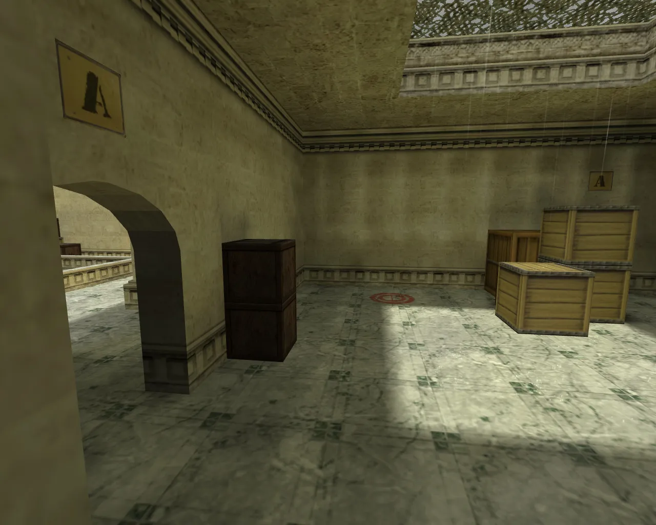 Скриншот Карта de_somewhere_clean для CS 1.6 – подробное описание и тактики