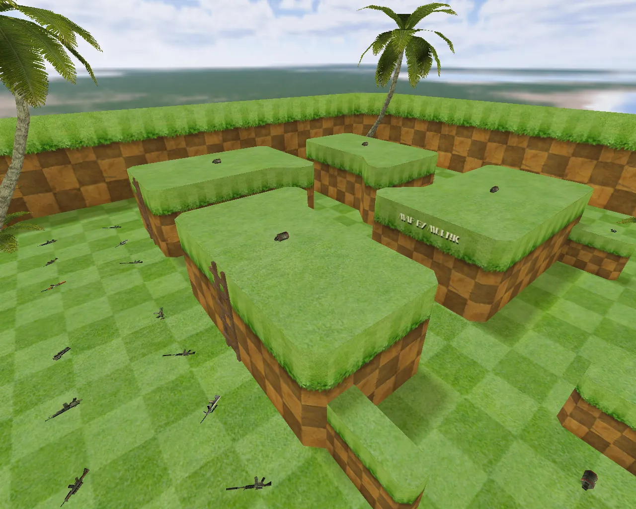 Скриншот  Карта fy_sonic для CS 1.6: баланс раундов, точки для фрагa, .nav для ботов и оптимизация