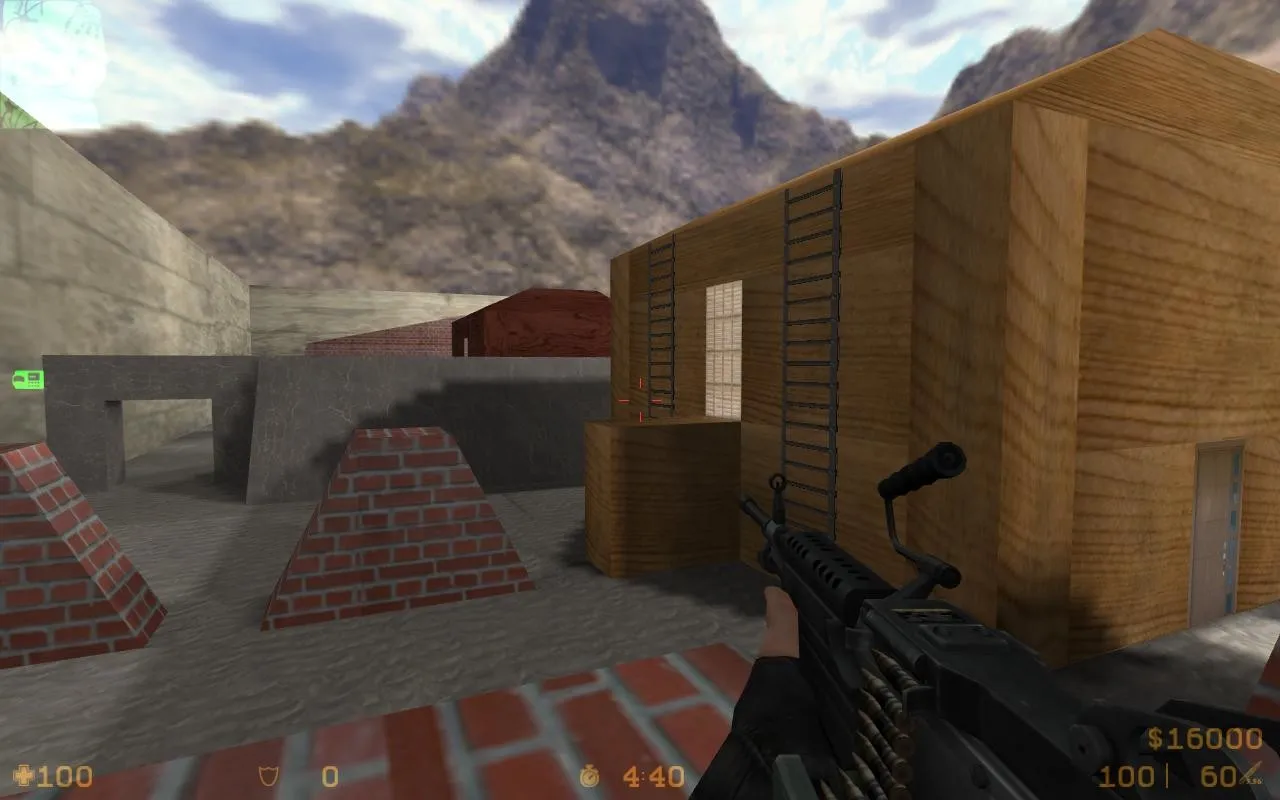 Скриншот  Карта de_rambo2012 для Counter-Strike 1.6 - Тактические особенности и оптимизация