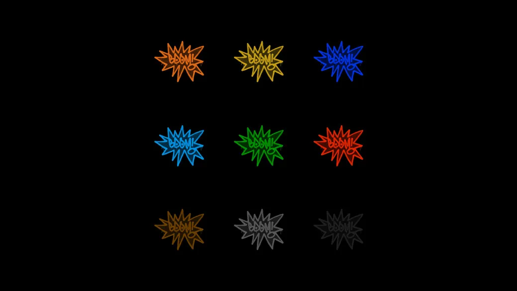 Скриншот  Граффити «БУМ» для CS 1.6 – уникальный стиль из CS:GO