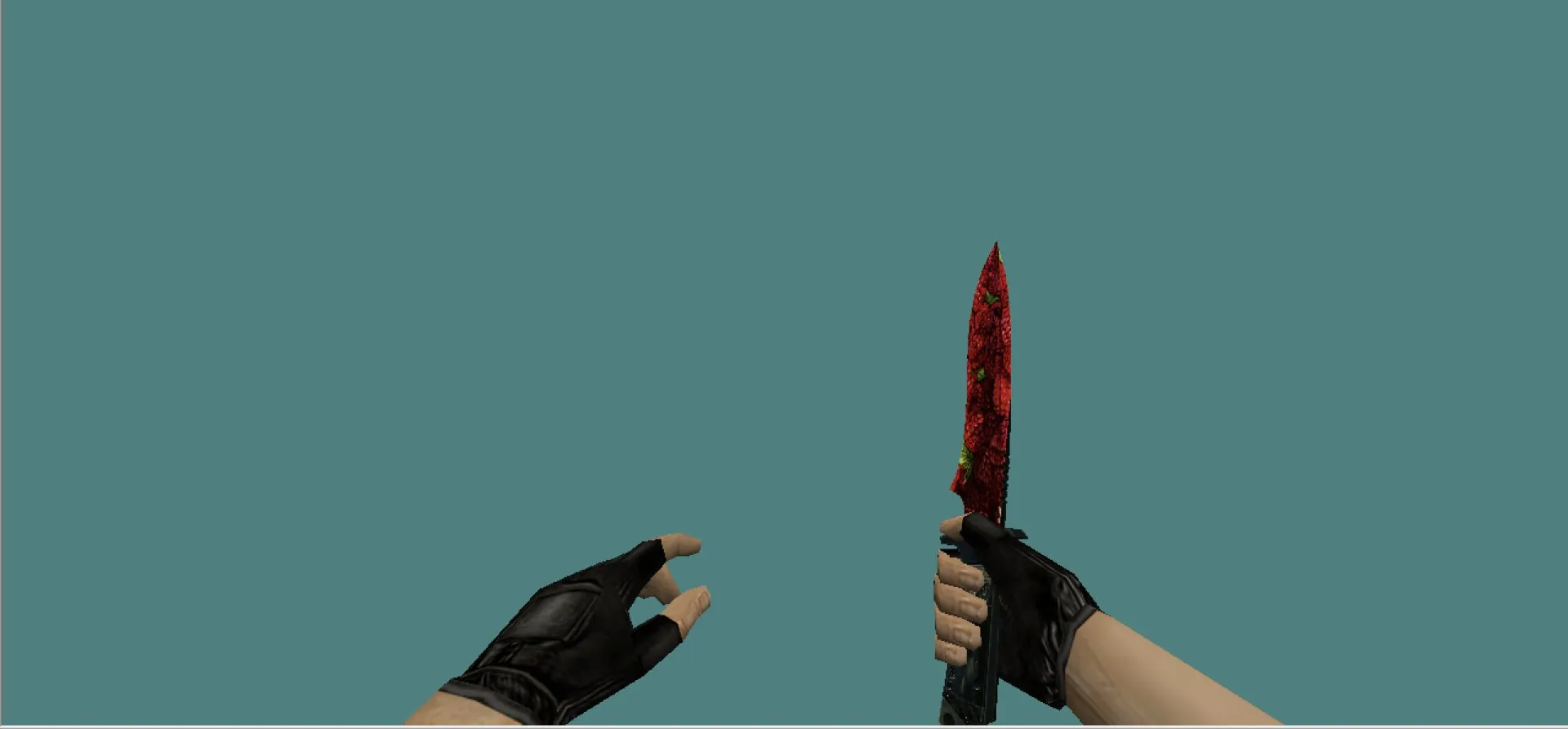 Скриншот Нож Strawberry | CS 1.6